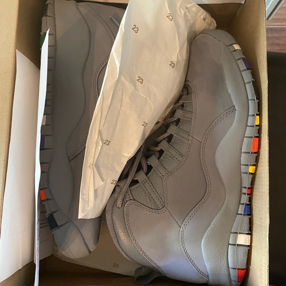 Air Jordan 10 retro cool grey size 9